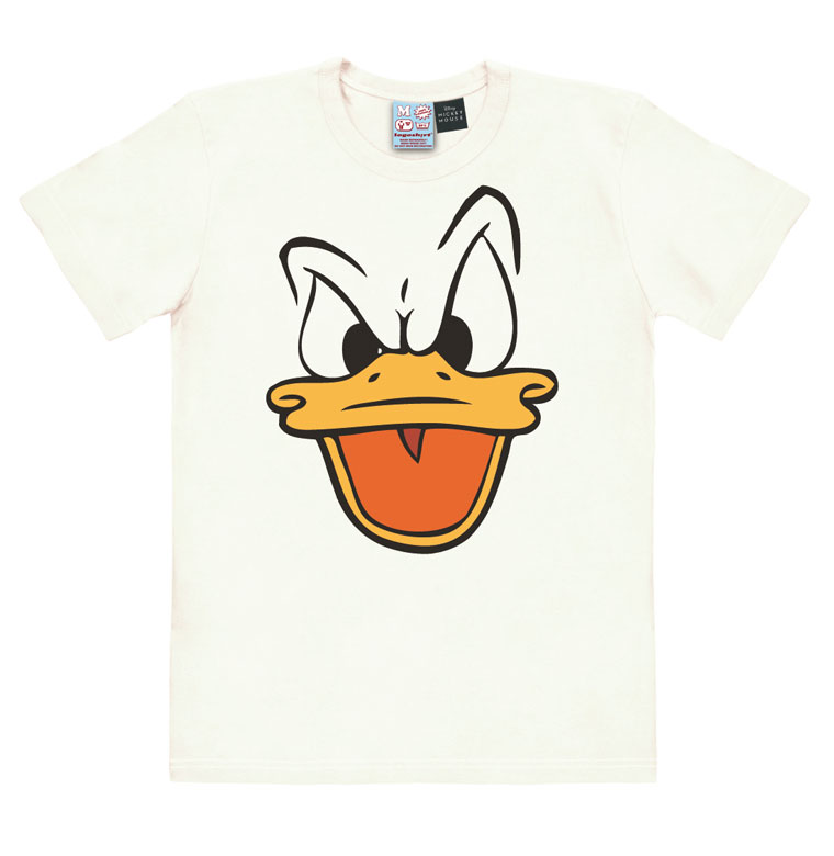 Logoshirt Disney - Donald Duck - Gesicht - T-Shirt Print - Damen