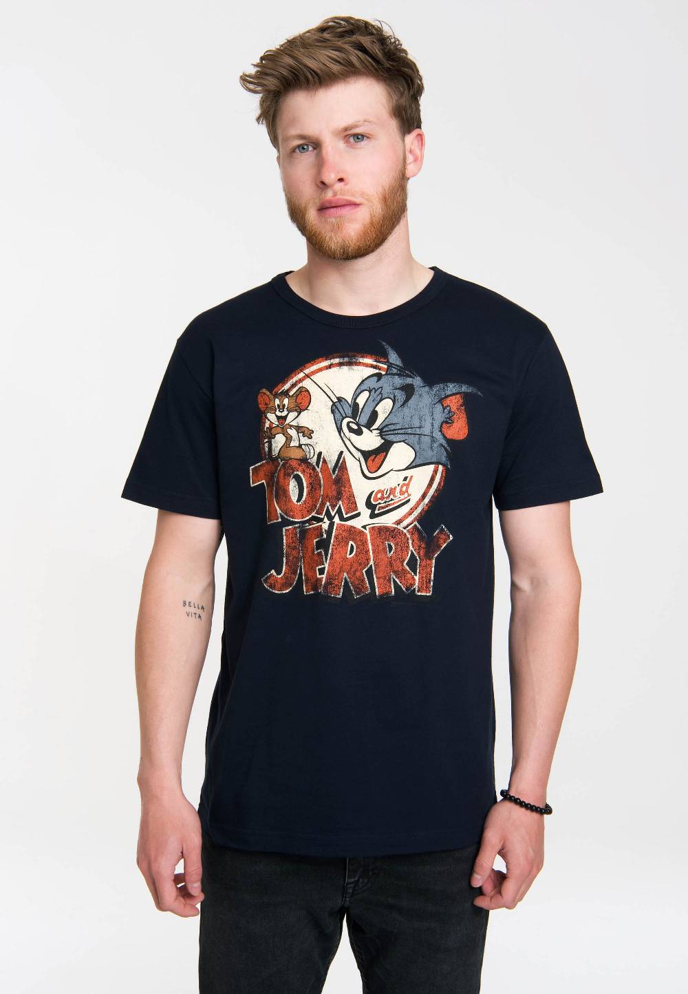 Logoshirt Tom & Jerry - Logo - T-Shirt Print - Herren Valentinstagsangebot