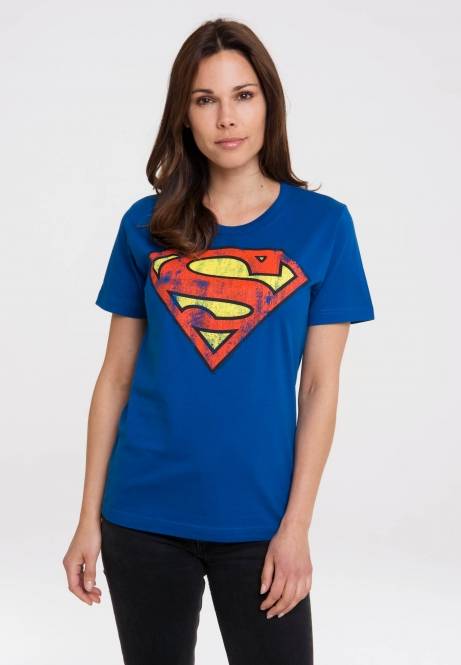 Logoshirt Superman - Logo - DC Comics - T-Shirt Print - Damen Online Outlet