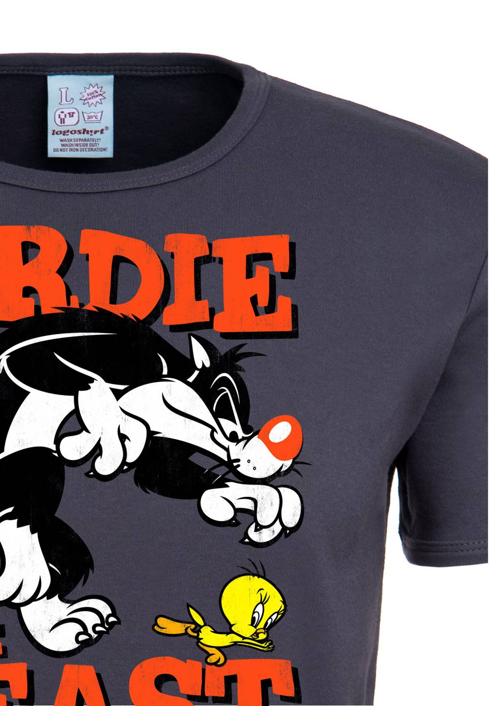 Logoshirt Looney Tunes - Sylvester & Tweety - Birdie & The Beast - T-Shirt Print - Damen Bestseller