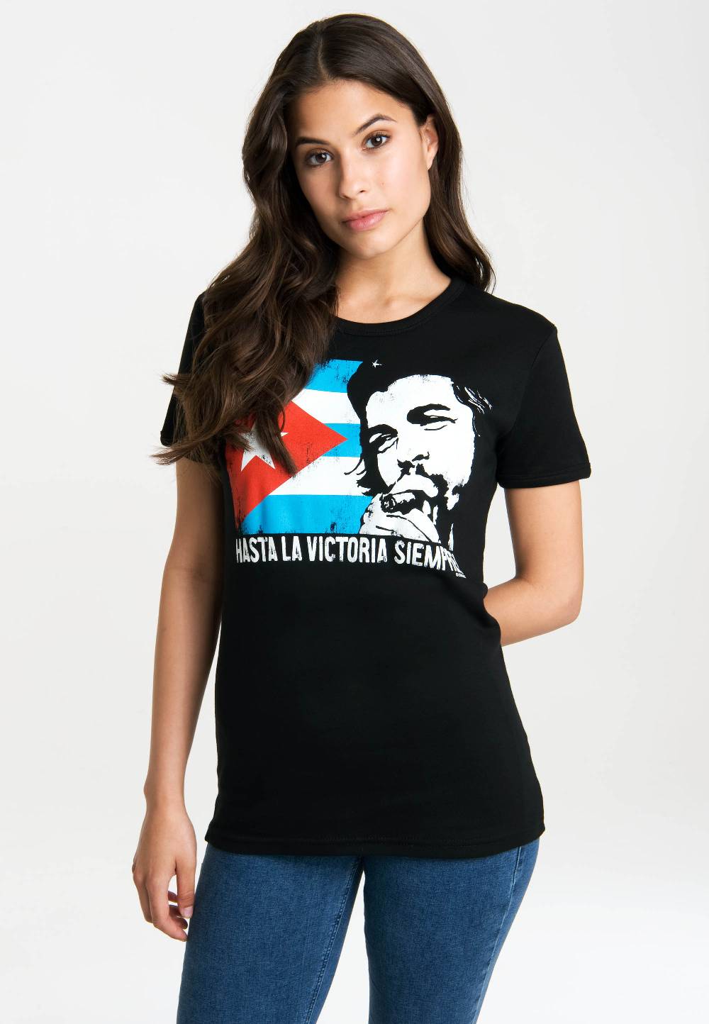 Logoshirt Che Guevara - Cuban Flag - T-Shirt Print - Damen Saisonale Angebote