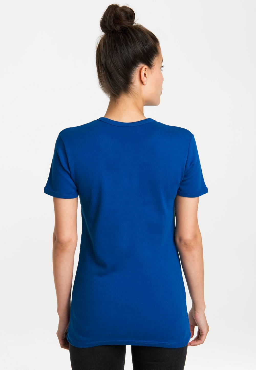 Logoshirt Sesamstrasse - Krümelmonster - Gesicht - T-Shirt Print - Damen Kostenlose Rückgabe