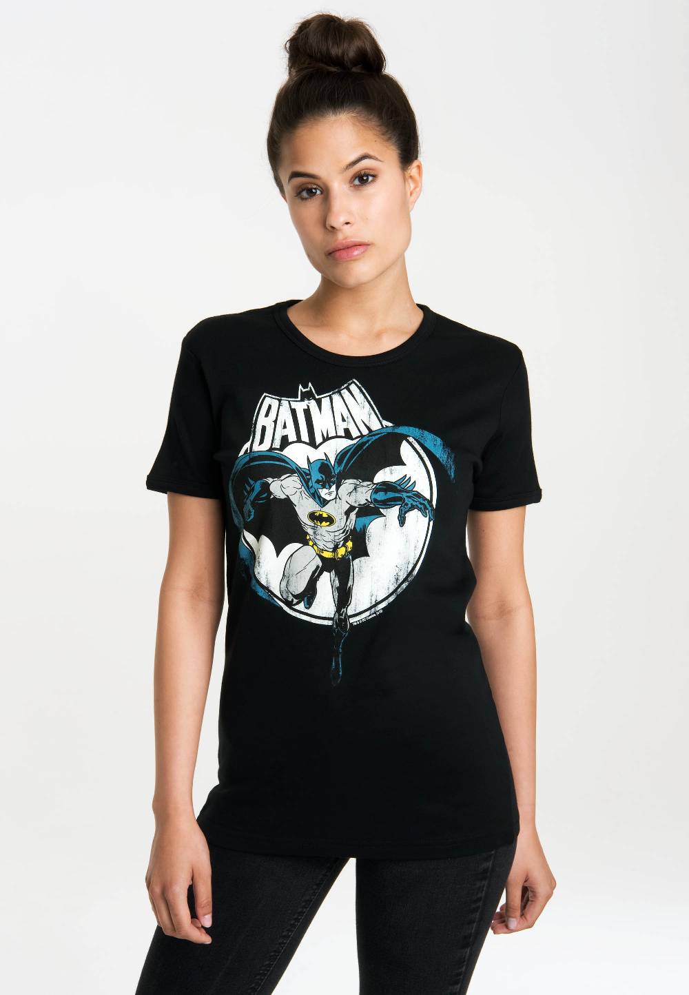 Logoshirt Batman - Vollmond - DC Comics - T-Shirt Print - Damen Letzte 2 Tage
