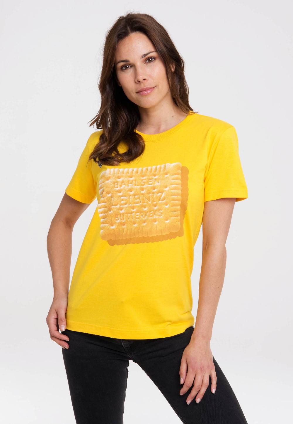 Logoshirt Leibniz - Keks - Logo - T-Shirt Print - Damen Bis zu 50% Rabatt