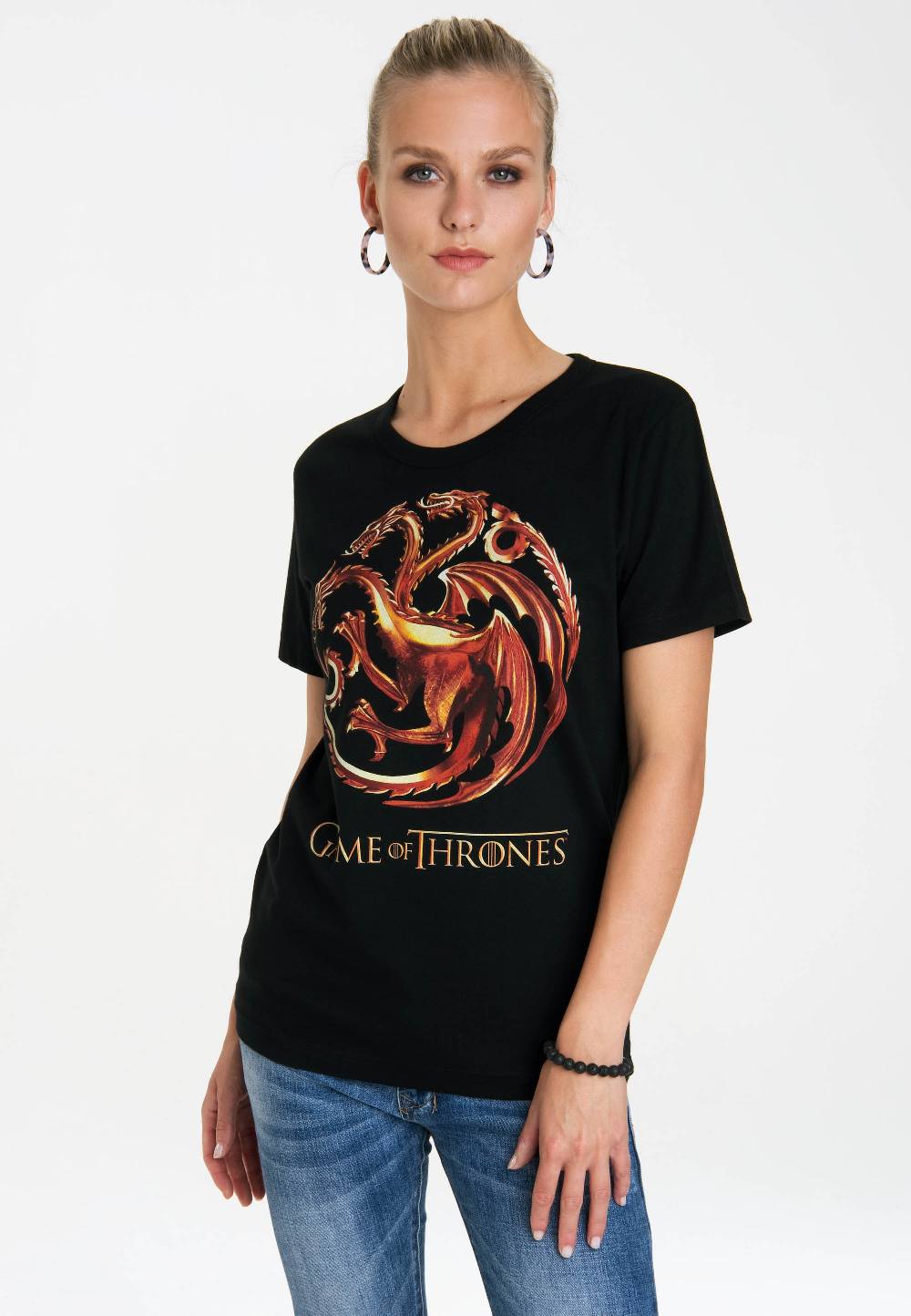 Logoshirt Game Of Thrones - Targaryen - Wappen - Drachen - T-Shirt Print - Damen Bis zu 60% Rabatt