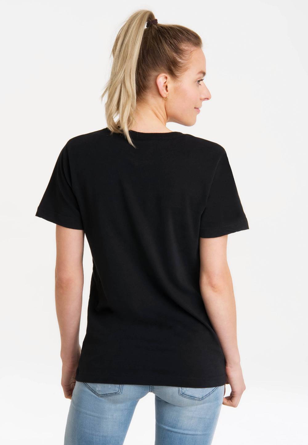 Logoshirt The Simpsons - Homer Simpson - Never Too Old To Rock - T-Shirt Print - Damen Nur für heute