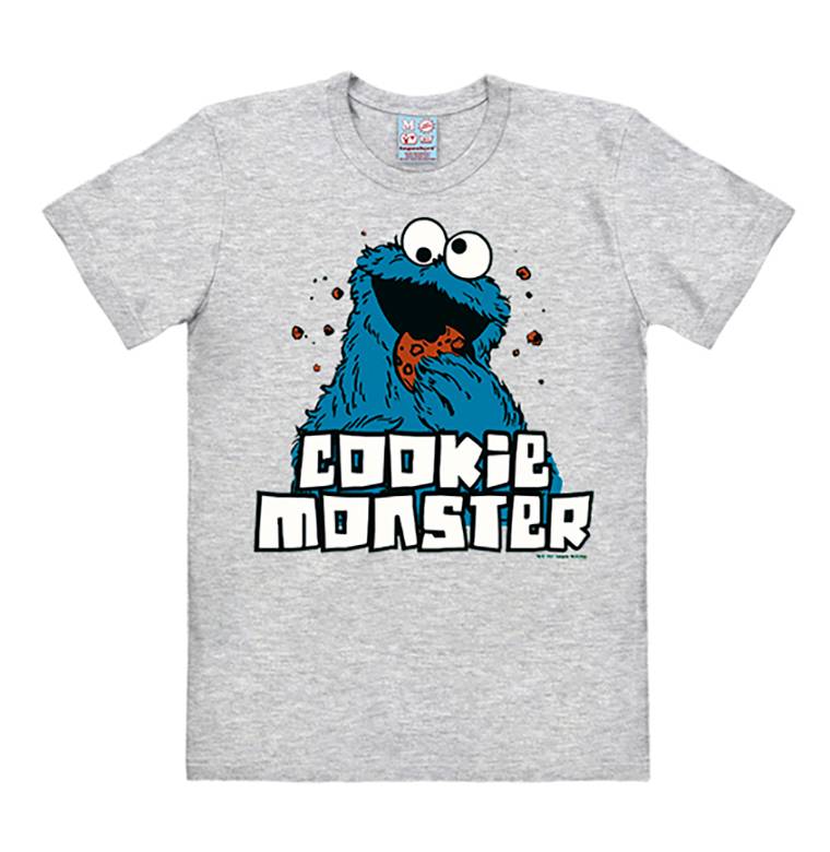 Logoshirt Sesamstrasse - Krümelmonster - Cookie Monster - T-Shirt Print - Damen Discount Store für neue Produkte