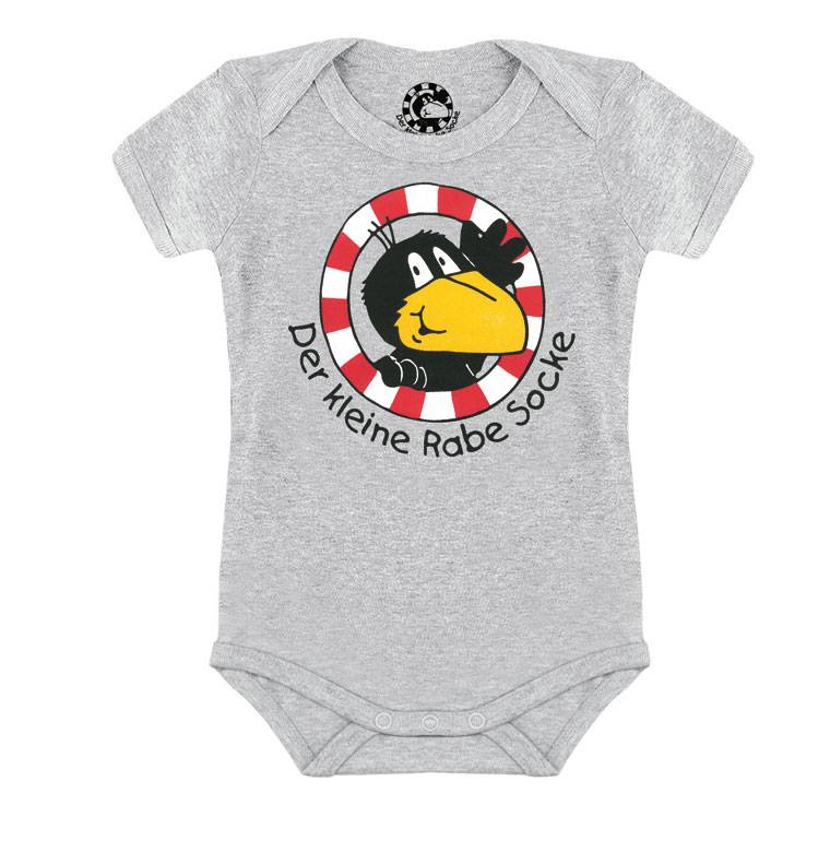 Logoshirt Der kleine Rabe Socke - Rettungsring - Baby Body - Strampler
