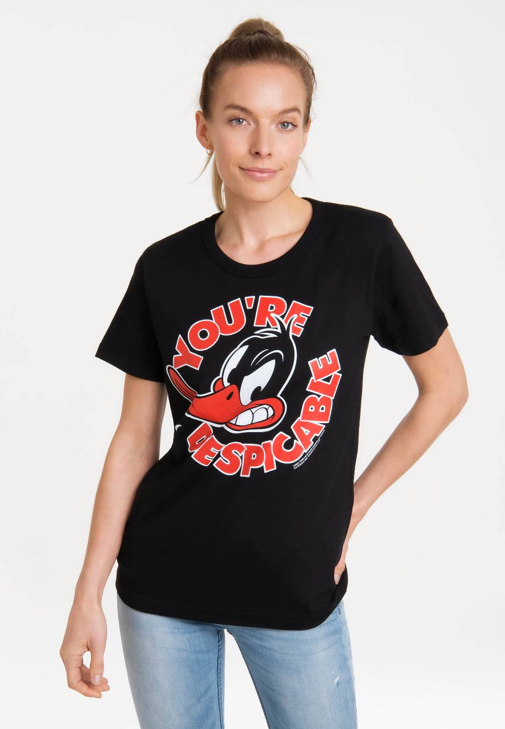 Logoshirt Looney Tunes - Daffy Duck - You're Despicable - T-Shirt Print - Damen Speichern exportieren