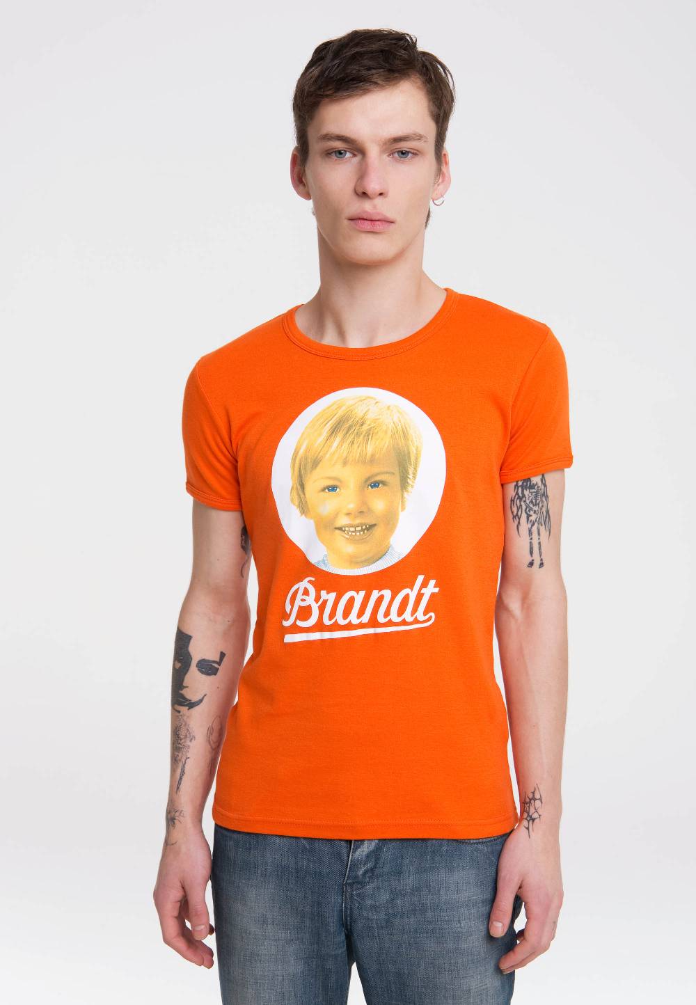 Logoshirt Brandt 70's - Logo - T-Shirt Print - Herren Auslauf
