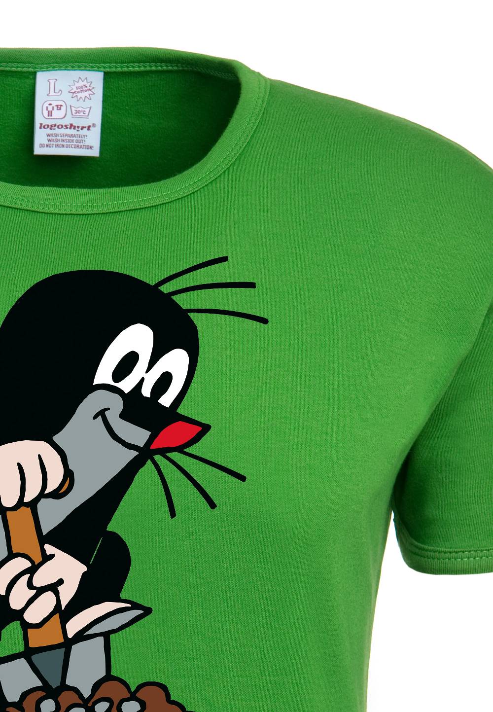 Logoshirt Der kleine Maulwurf - Hügel - T-Shirt Print - Herren Angebote