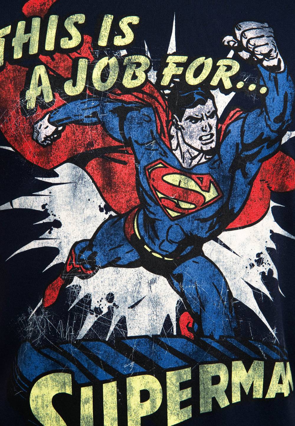 Logoshirt Superman - This Is A Job - DC Comics - T-Shirt Print - Herren Günstiger Verkauf