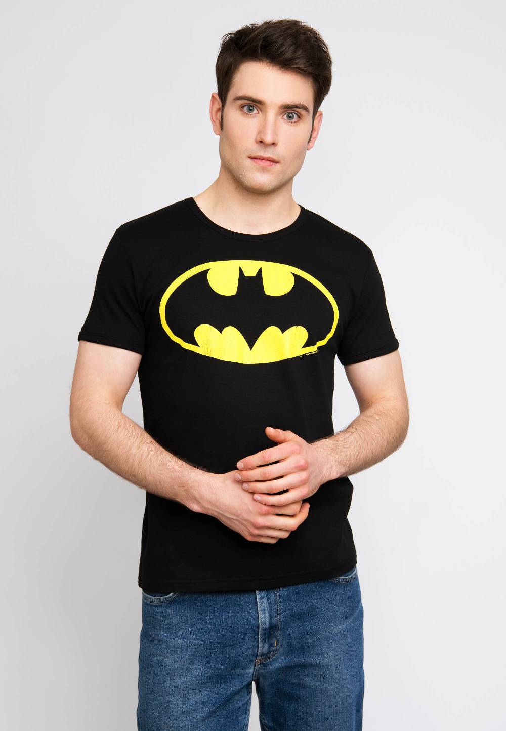 Logoshirt Batman Logo - DC Comics - T-Shirt Print - Herren Kostenloser Versand