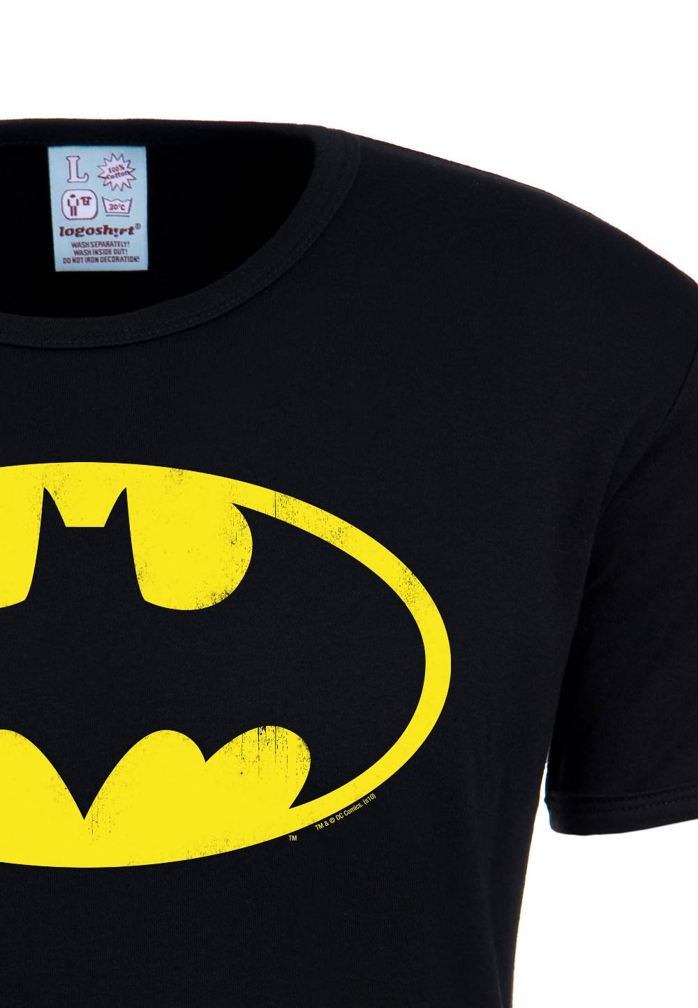 Logoshirt Batman Logo - DC Comics - T-Shirt Print - Herren Kostenloser Versand