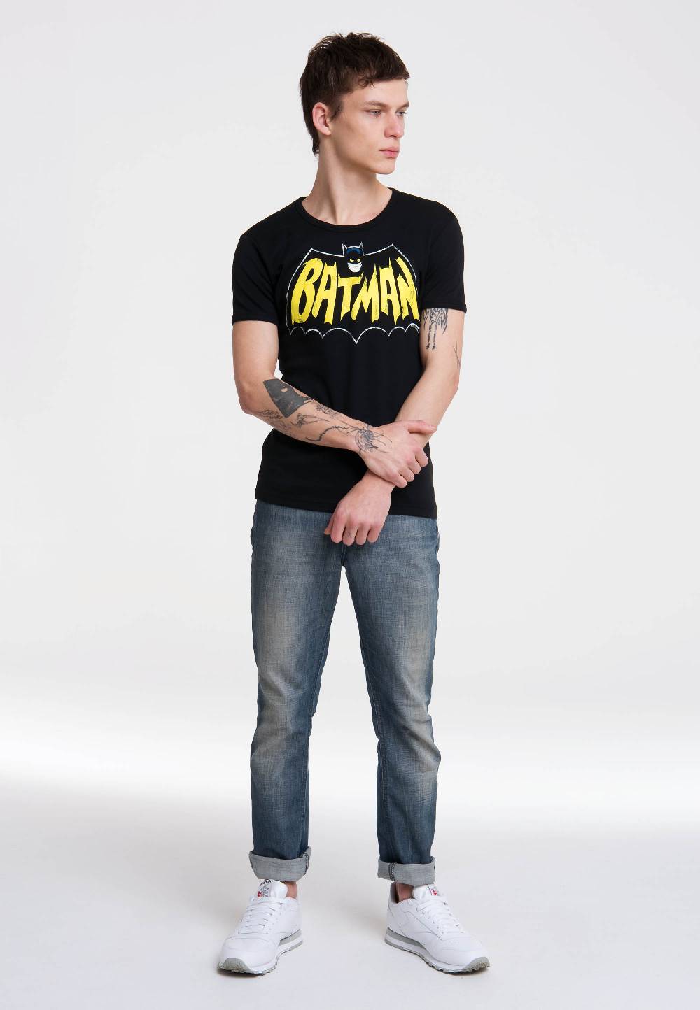 Logoshirt Batman - Fledermaus - DC Comics - T-Shirt Print - Herren Fabrik Onlineshop