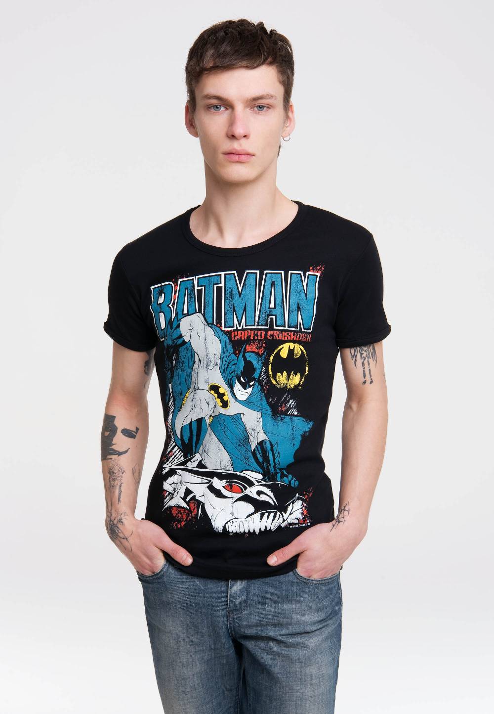 Logoshirt Batman - Der Jäger - DC Comics - T-Shirt Print - Herren Rabatt