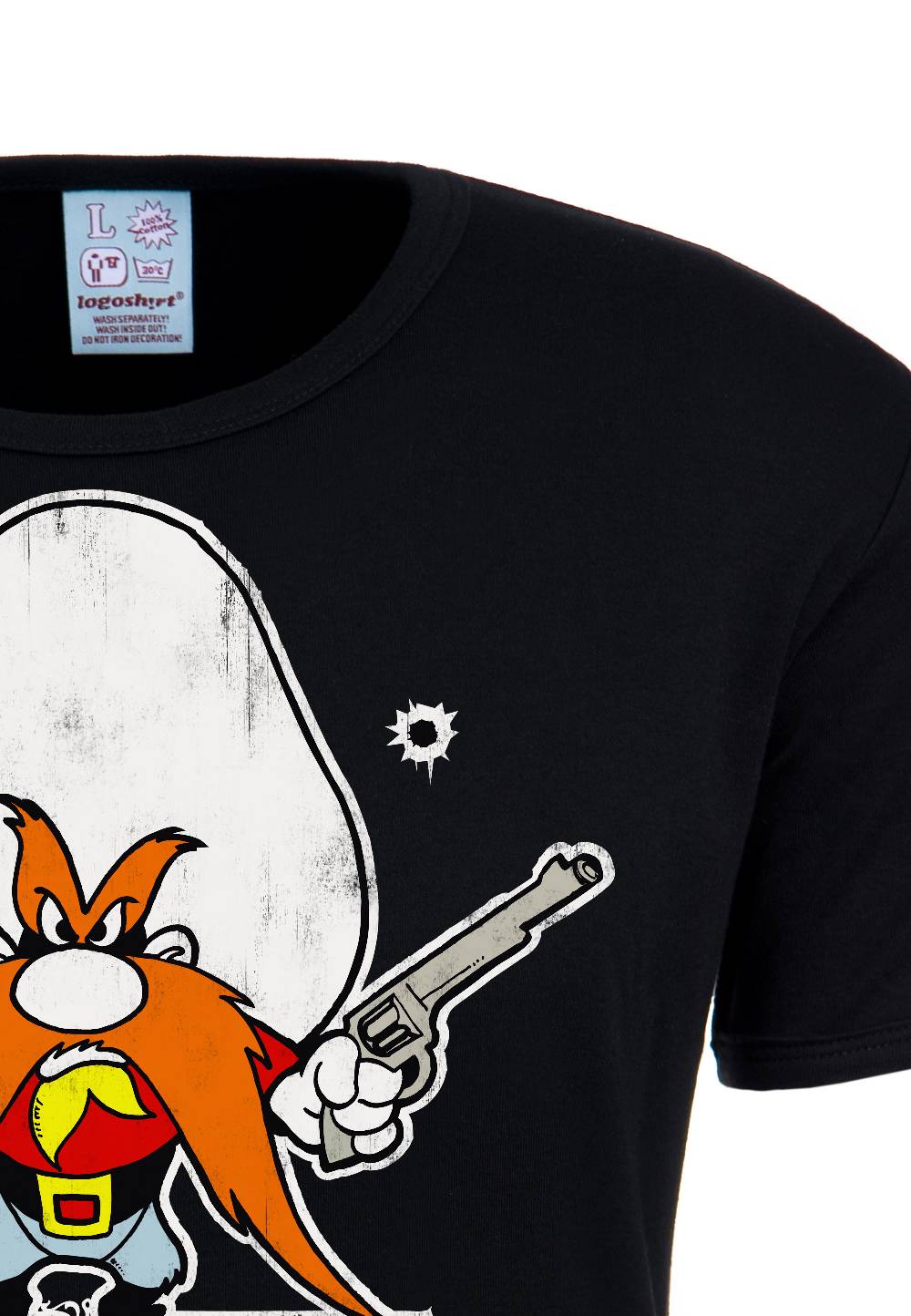 Logoshirt Looney Tunes - Yosemite Sam - Say Your Prayers - T-Shirt Print - Herren Versandkostenfrei