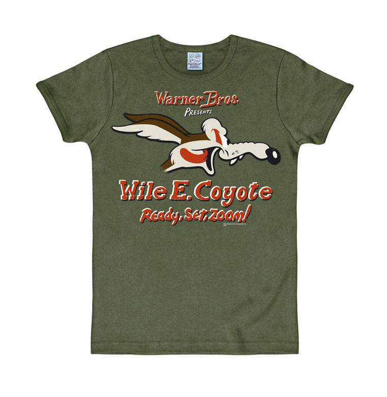 Logoshirt Looney Tunes - Wile E. Coyote - Ready, Set, Zoom! - T-Shirt Print - Herren Großer Ausverkauf