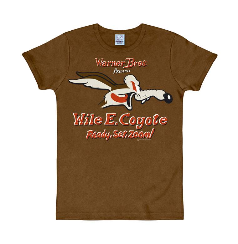 Logoshirt Looney Tunes - Wile E. Coyote - Ready, Set, Zoom! - T-Shirt Print - Herren Großer Ausverkauf