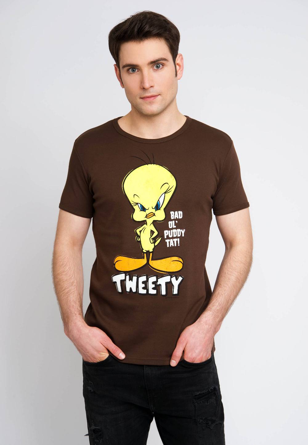 Logoshirt Looney Tunes - Tweety - T-Shirt Print - Herren Flash Sale