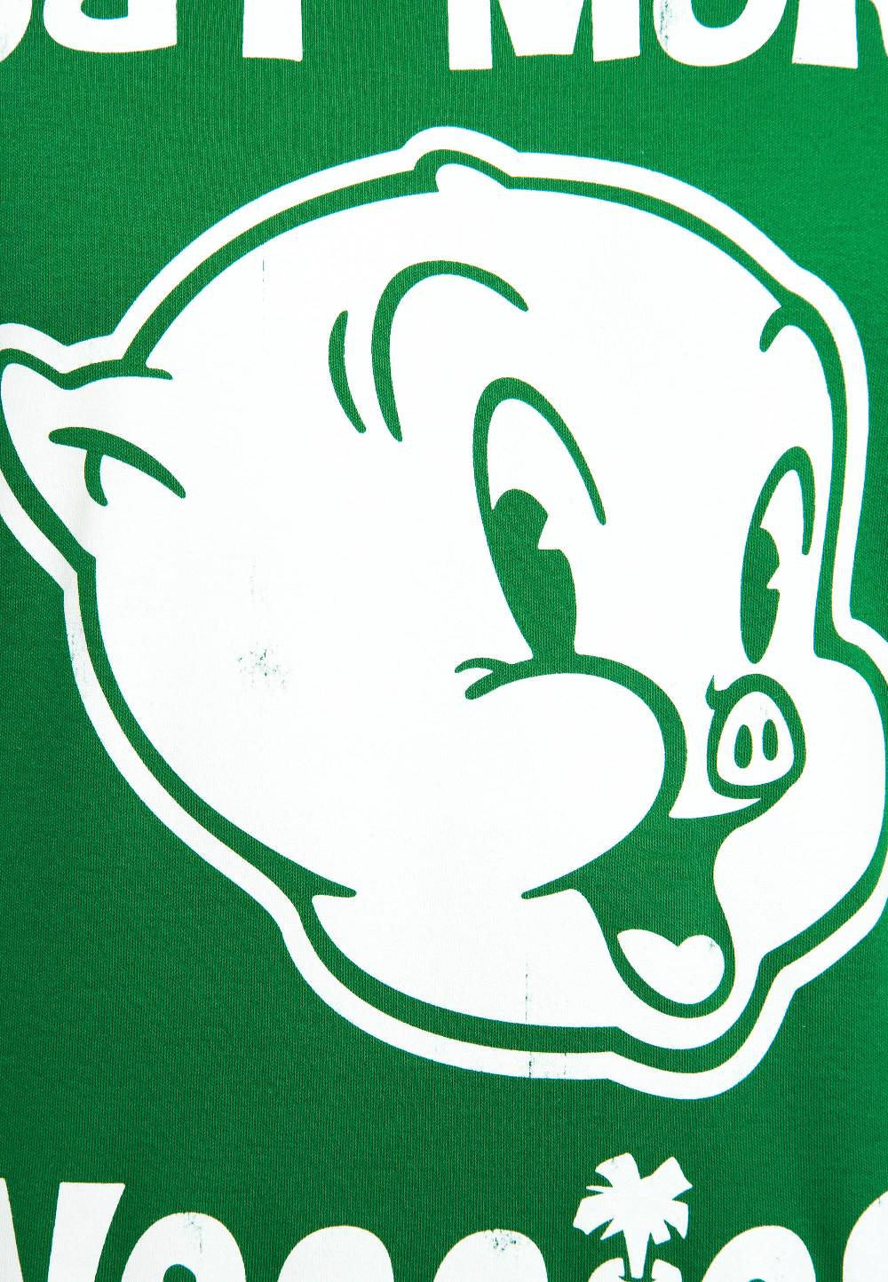 Logoshirt Looney Tunes - Schweinchen Dick - Eat More Veggies - T-Shirt Print - Herren Exklusivangebot