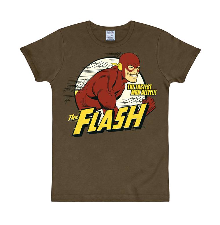 Logoshirt The Flash - The Fastest Man Alive - DC Comics - T-Shirt Print - Herren