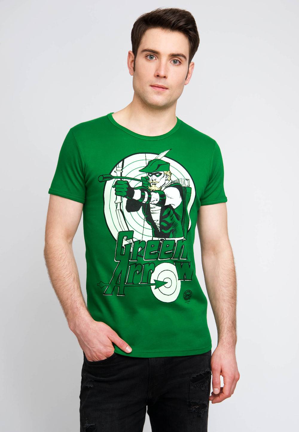 Logoshirt Green Arrow - DC Comics - T-Shirt Print - Herren Vatertagsangebot