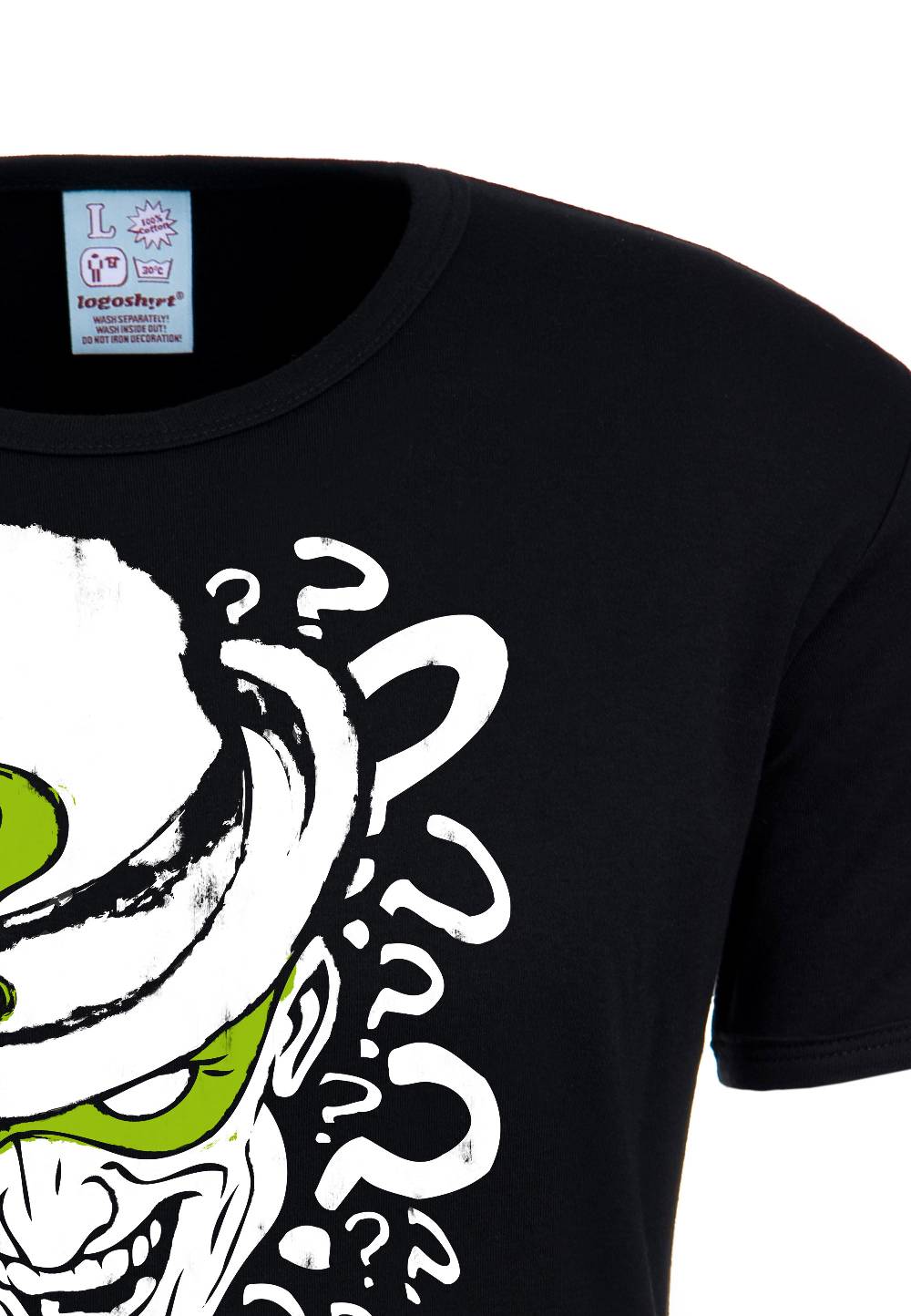 Logoshirt Batman - The Riddler - Back From Arkham Asylym - DC Comics - T-Shirt Print - Herren Neueste Mode