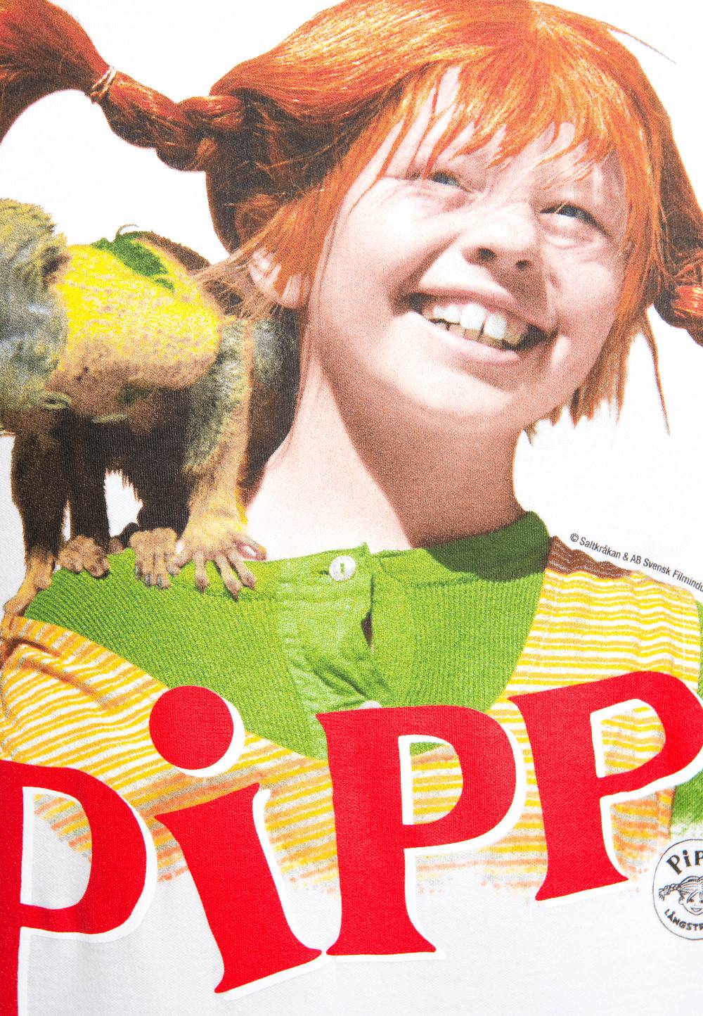 Logoshirt Pippi Langstrumpf & Herr Nilsson - T-Shirt Print - Herren Blitzangebot