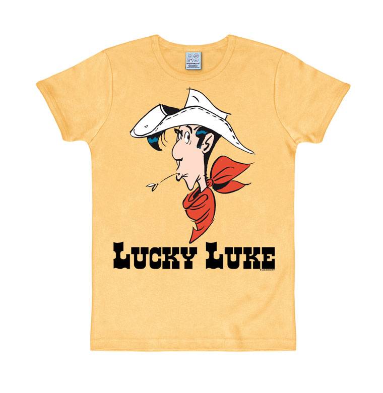 Logoshirt Lucky Luke - Portrait - T-Shirt Print - Herren Neuheiten