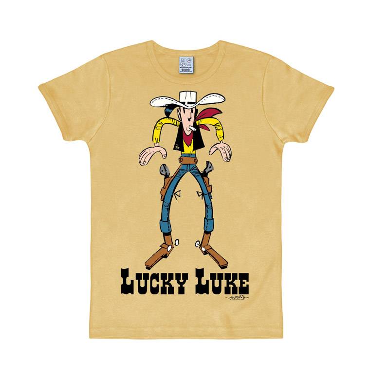 Logoshirt Lucky Luke - Showdown - T-Shirt Print - Herren Saisonale Angebote