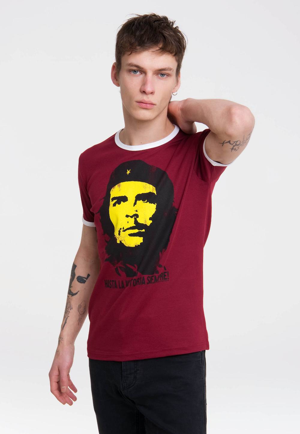 Logoshirt Che Guevara - Hasta La Victoria Siempre - T-Shirt Print - Herren Kauf eins, bekomm eins gratis