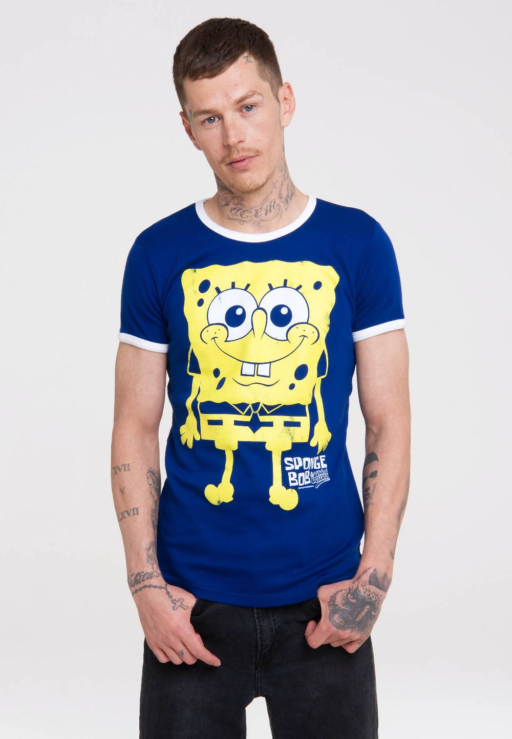 Logoshirt Spongebob - Ich Bin Bereit - T-Shirt Print - Herren Tägliche Deals