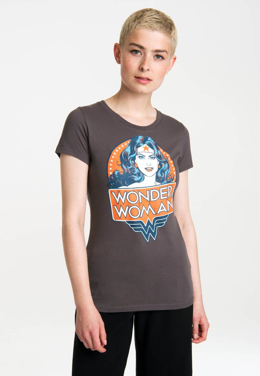 Logoshirt Wonder Woman - Portrait - DC Comics - T-Shirt Print - Damen Begrenzte Freigabe