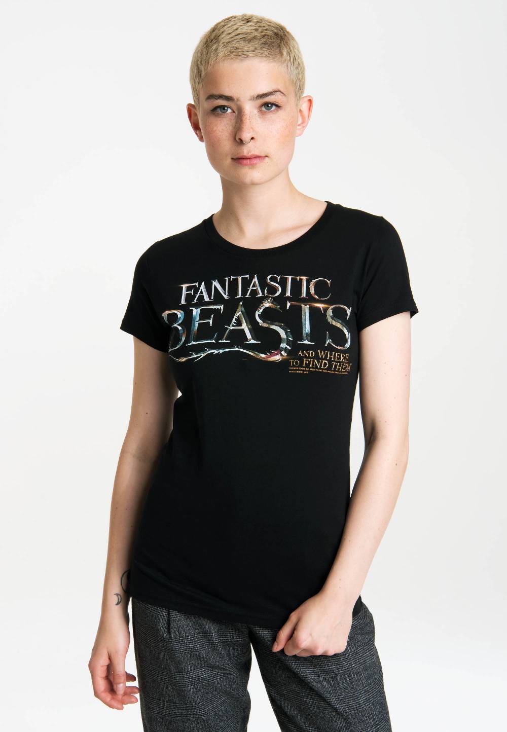 Logoshirt Phantastische Tierwesen Logo - T-Shirt Print - Damen 50% Rabatt mit kostenlosem Versand