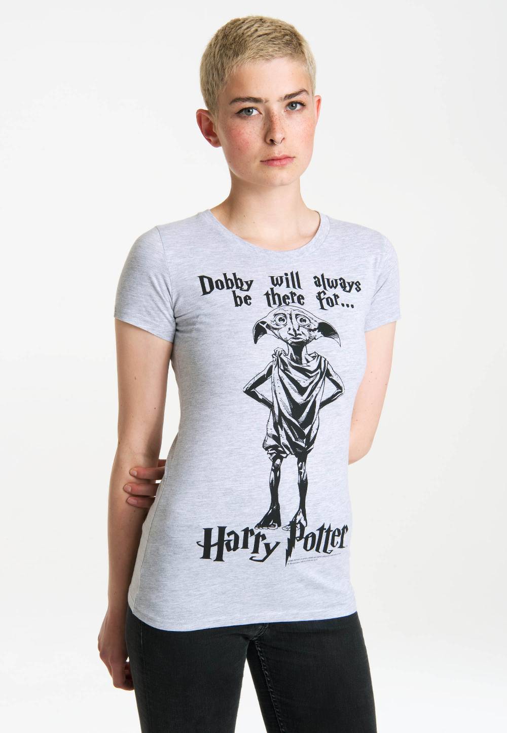 Logoshirt Harry Potter - Dobby Will Always Be There - T-Shirt Print - Damen Black Friday Preise