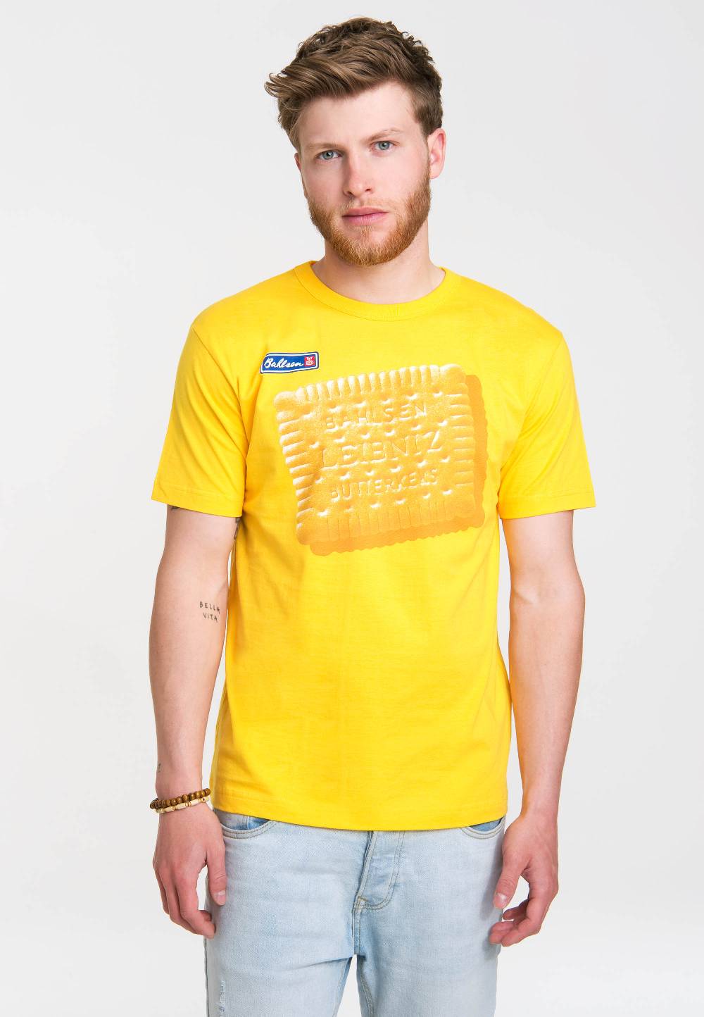 Logoshirt Leibniz - Keks - Logo - T-Shirt Print - Herren 50% Rabatt für begrenzte Zeit
