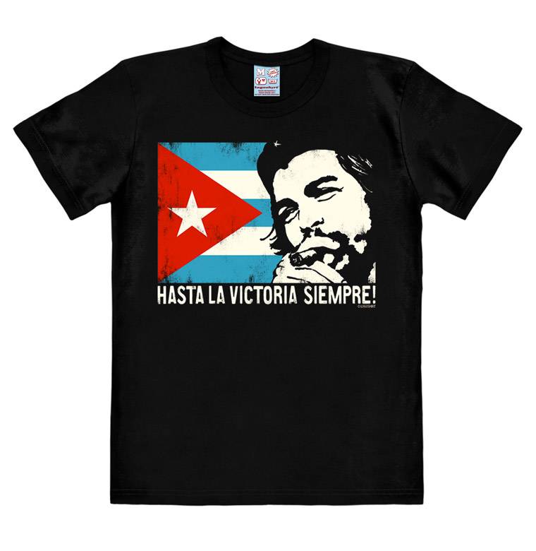 Logoshirt Che Guevara - Cuban Flag - T-Shirt Print - Herren Auslauf