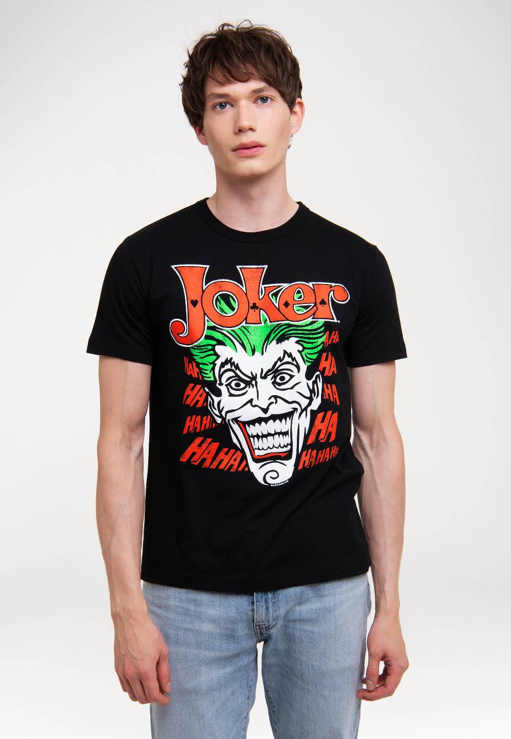 Logoshirt Batman - Joker - DC Comics - T-Shirt Print - Herren Verkauf