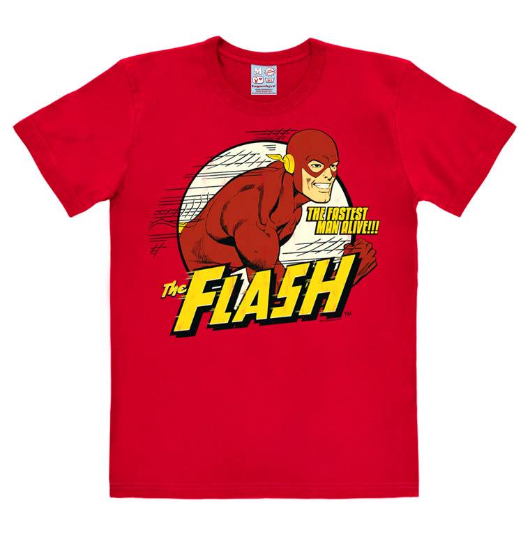 Logoshirt Flash - The Fastest Man Alive - DC Comics - T-Shirt Print - Herren Schlussverkauf