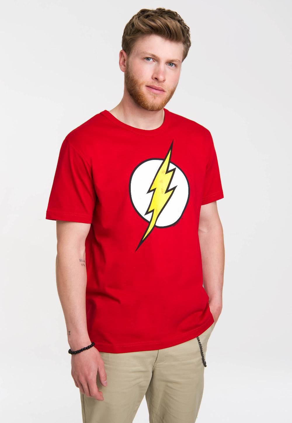 Logoshirt Flash - Logo - DC Comics - T-Shirt Print - Herren Günstiger Verkauf