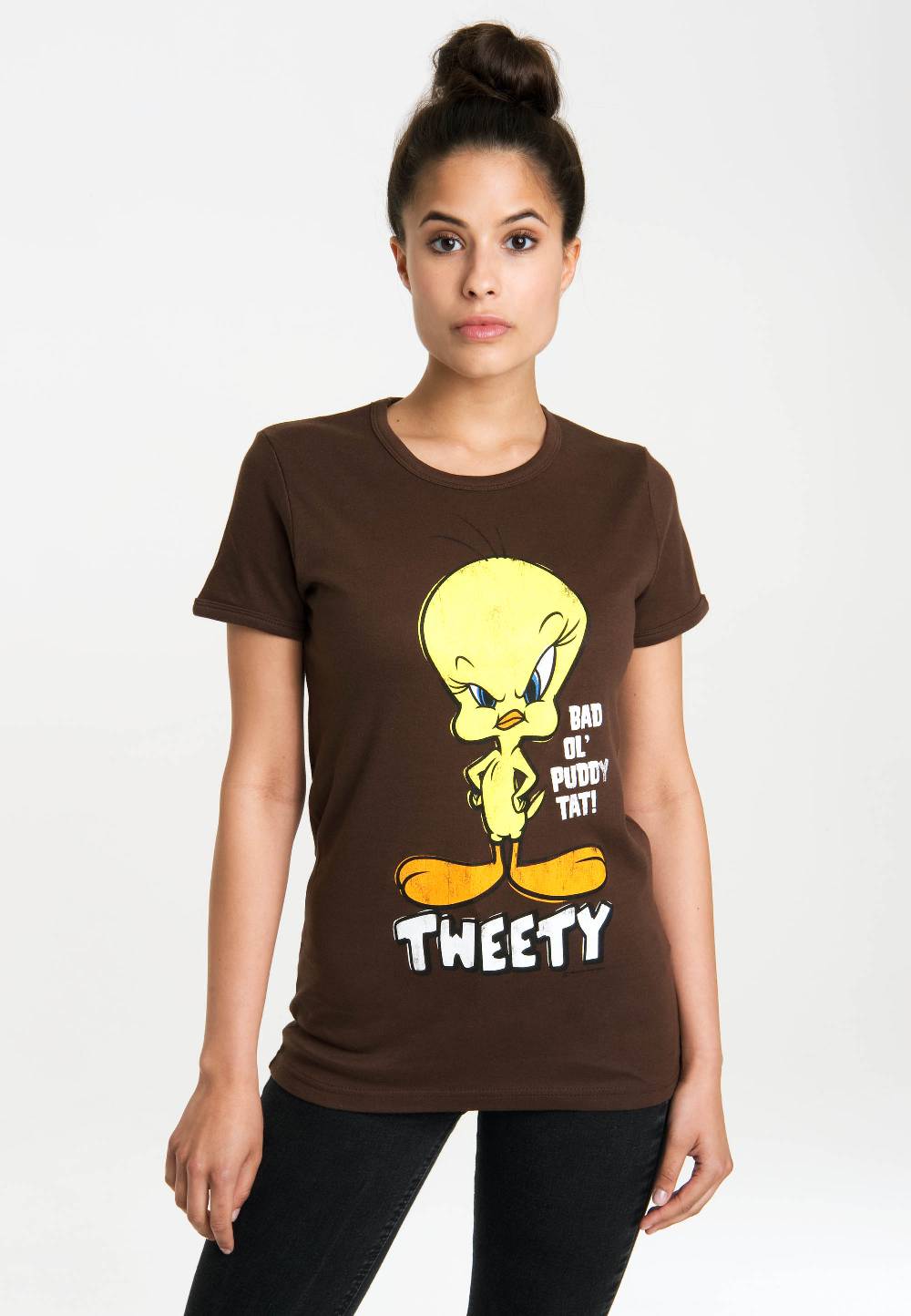Logoshirt Looney Tunes - Tweety - T-Shirt Print - Damen Kostenloser Versand
