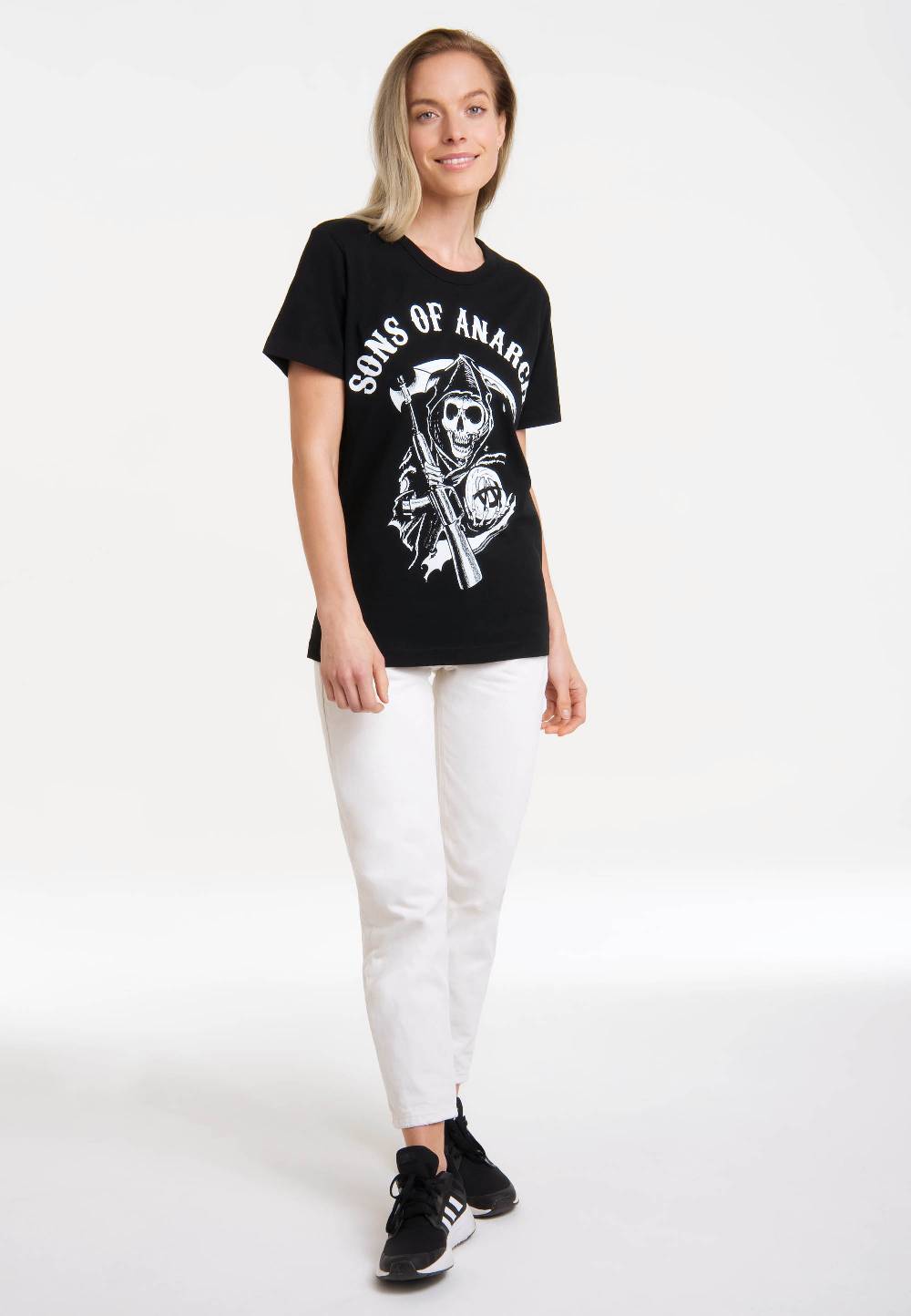 Logoshirt Sons of Anarchy - Logo - T-Shirt Print - Damen Fabrik Onlineshop