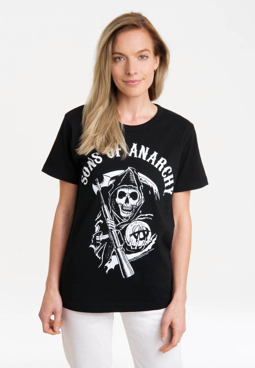 Logoshirt Sons of Anarchy - Logo - T-Shirt Print - Damen Fabrik Onlineshop