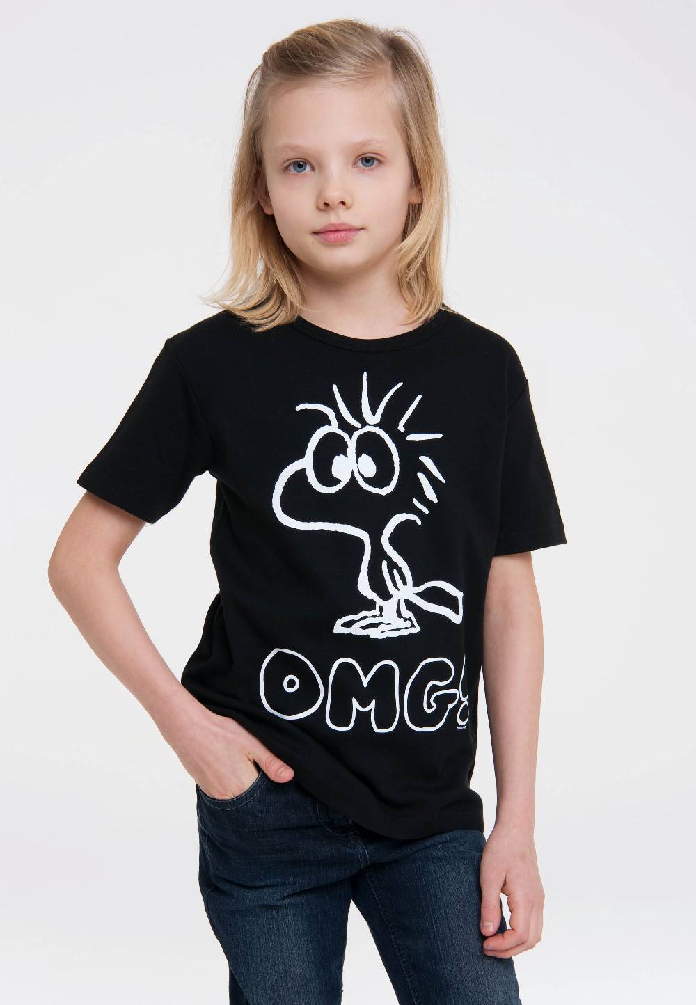 Logoshirt Peanuts - Woodstock - OMG - T-Shirt Print - Kinder Günstig kaufen