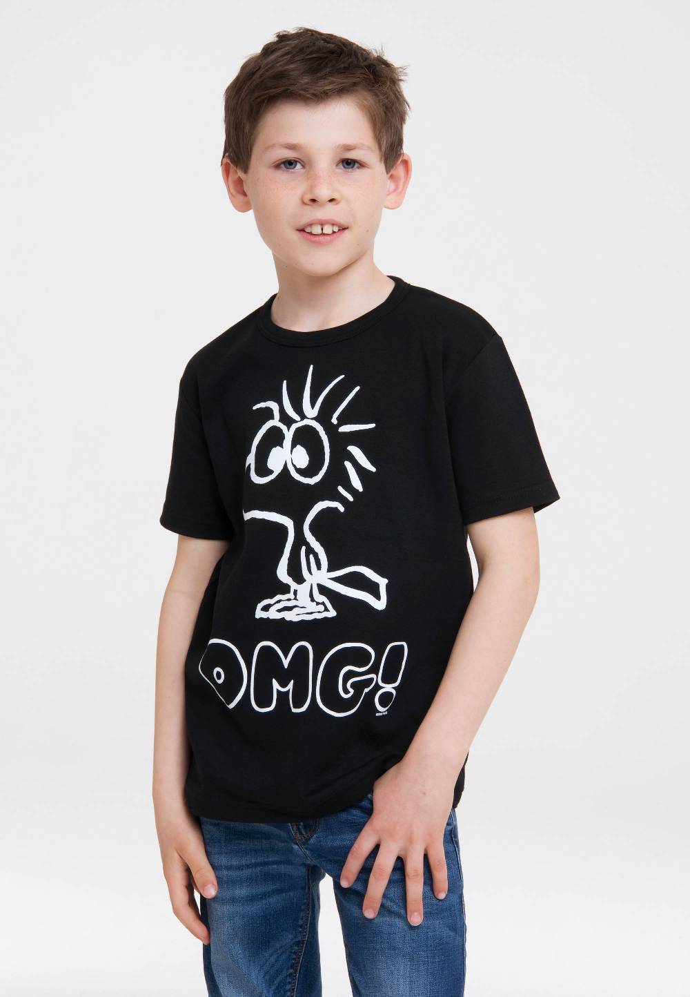 Logoshirt Peanuts - Woodstock - OMG - T-Shirt Print - Kinder Günstig kaufen
