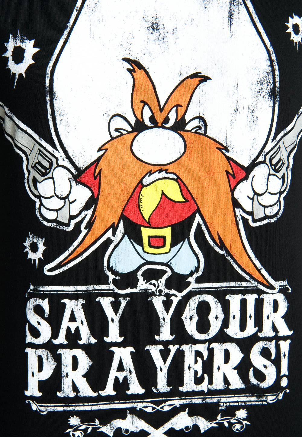 Logoshirt Looney Tunes - Yosemite Sam - Say Your Prayers - T-Shirt Print - Damen Black Friday