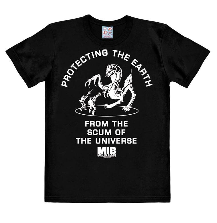 Logoshirt Men In Black - Protecting the Earth - T-Shirt Print - Damen