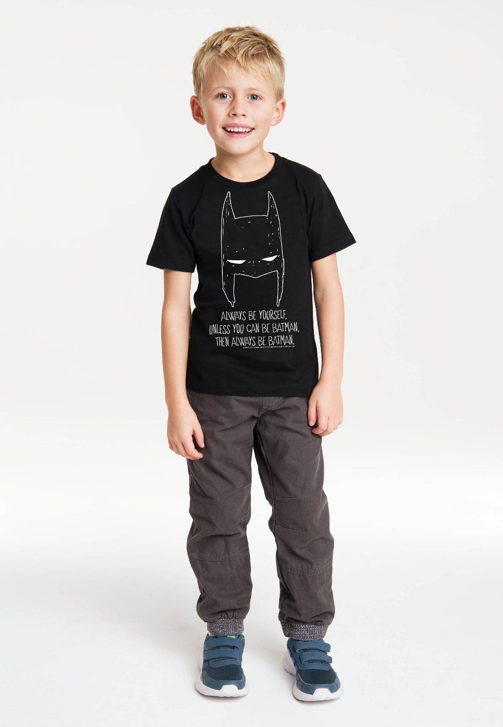 Logoshirt Batman - Always Be Yourself - DC Comics - Bio - T-Shirt Print - Kinder Muttertagsangebot