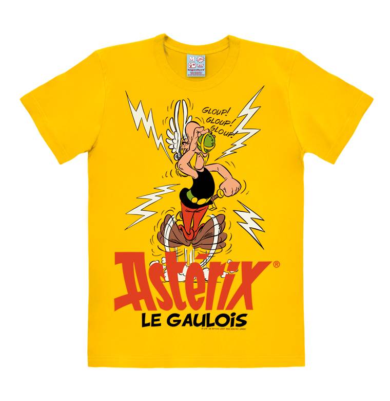 Logoshirt Asterix & Obelix - Asterix - Zaubertrank - T-Shirt Print - Herren Valentinstagsangebot